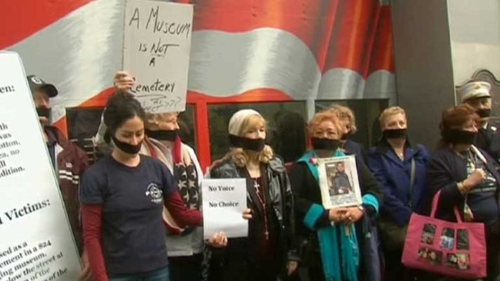 Telediario 1 - Polémica en EE.UU. por el destino de los restos del 11-S