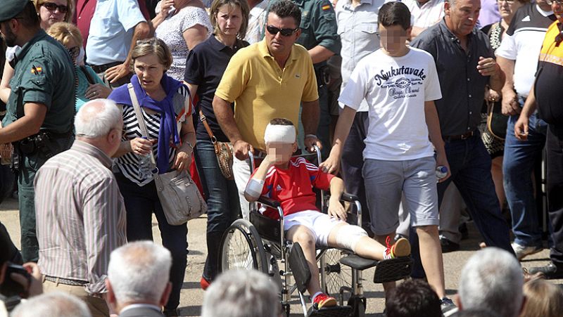 Continúa la investigación del accidente del minibús en Badajoz