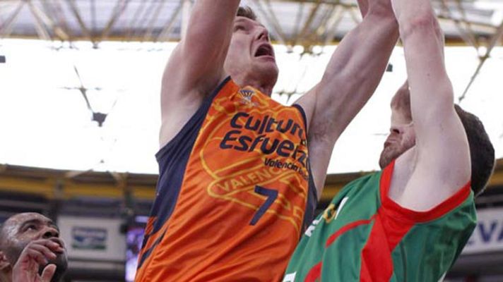 Telediario 1 - El Valencia gana al Cajasol en la prórroga