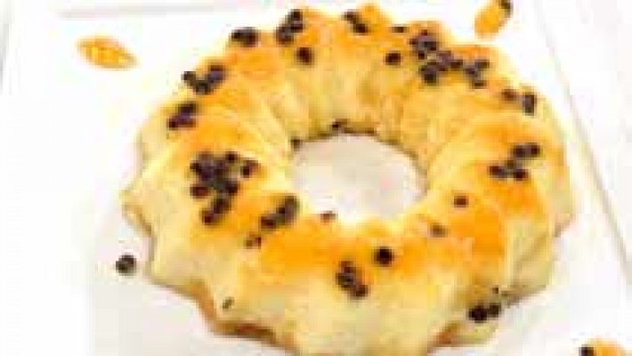 RTVE Cocina - Puding de pasas y crema