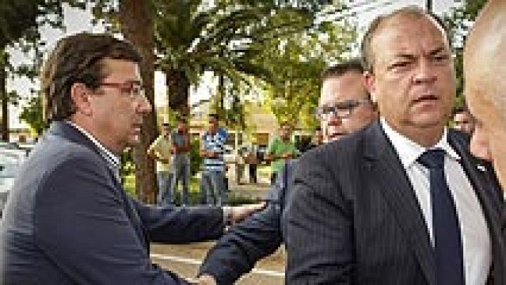 Telediario 1 - Moción de censura en Extremadura