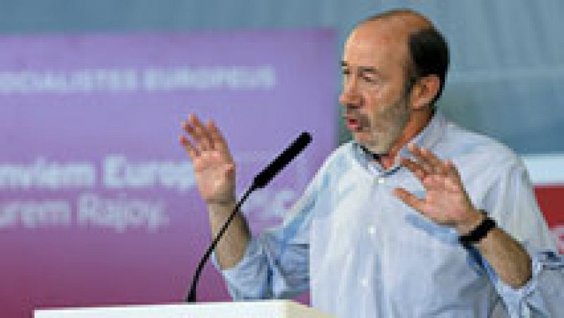 Rubalcaba: "Mientras sea secretario general del PSOE no habrá un gobierno de concentración"