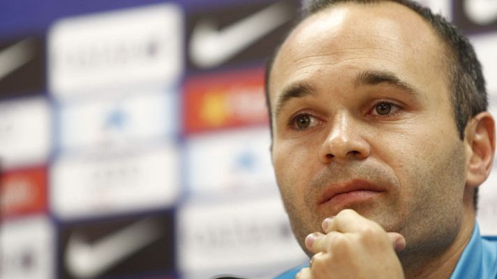 Telediario 1 - Iniesta: "Es nuestra final, tenemos que ganar o ganar"