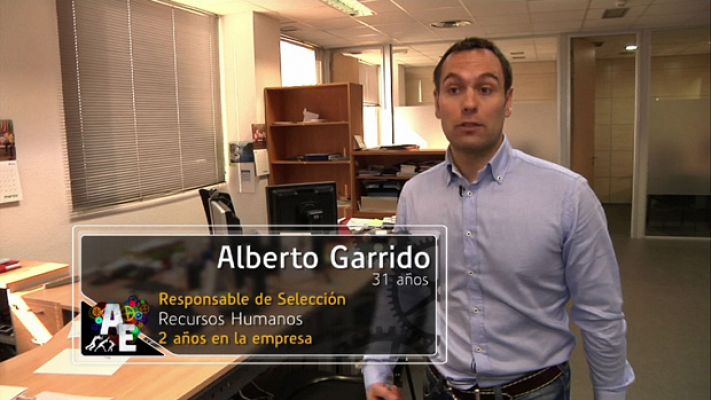 Alberto Garrido (31 años) Responsable de Selección de Person