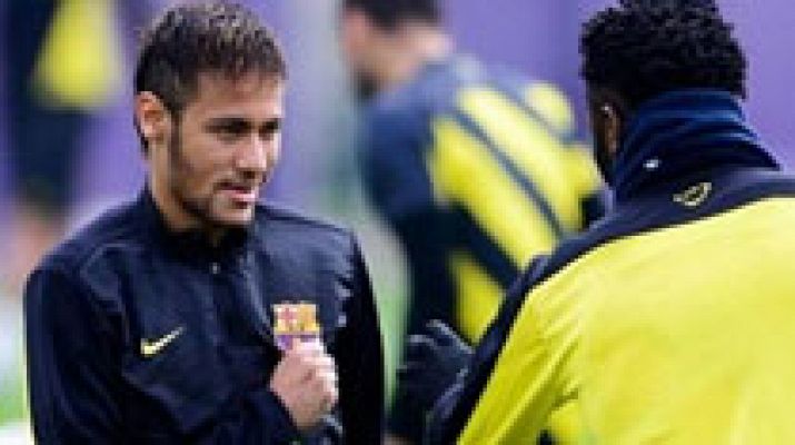 La lucha por la Liga está pendiente de Neymar y Costa