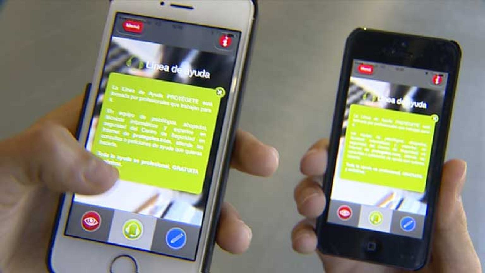 Una nueva aplicación móvil permite a los niños y adolescentes denunciar el ciberacoso