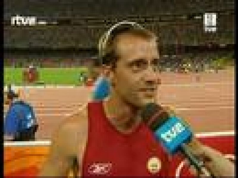 El atleta español Angel David Rodríguez, que se ha quedado fuera de las semifinales de 100 metros, reconoce que Usain Bolt es "increíble".
