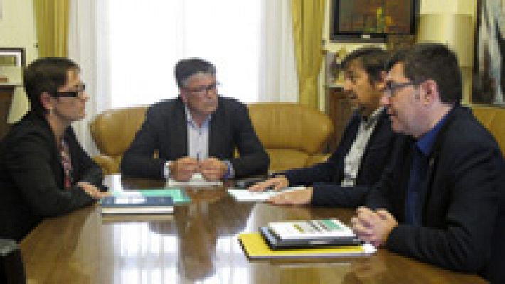 Telediario 1 - Alcaldes de las localidades afectadas por el proyecto Castor reclaman el cierre del almacén de gas