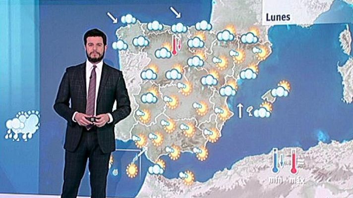 El tiempo - Anticiclón en la Península y bajan temperaturas en Canarias