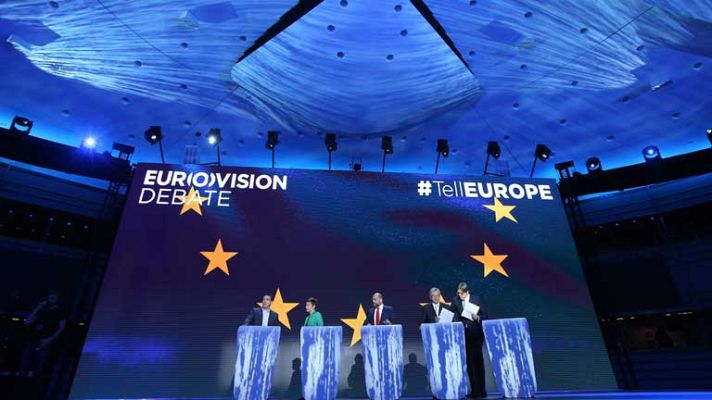 Debate entre los candidatos a presidir la C.E. (V.O.)