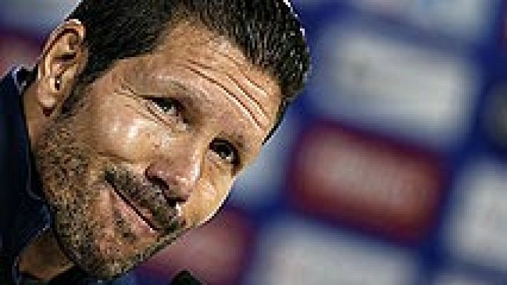 Simeone: "Diego Costa entrenó sin ningún problema y jugará de inicio"