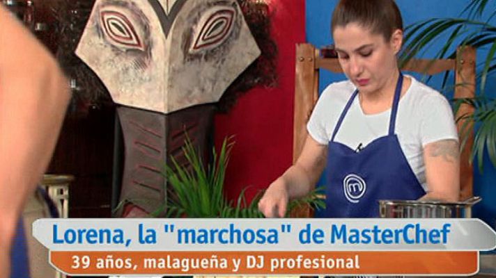 Lorena, la marchosa de 'MasterChef'