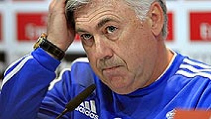 Telediario 1 - Ancelotti: "Mi nota, después del partido de Lisboa"