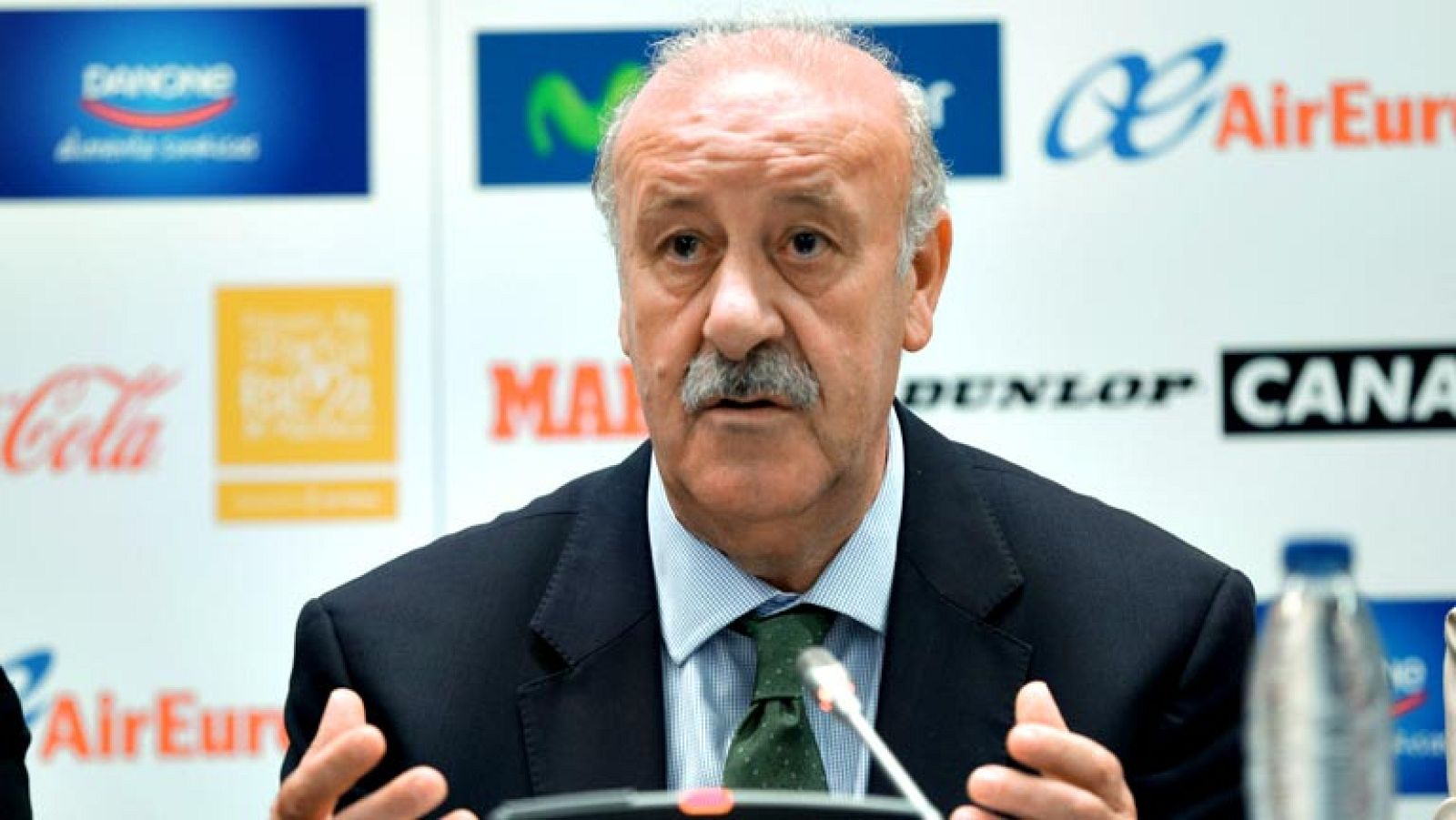 El seleccionador español, Vicente del Bosque, ha reconocido este  viernes "el dolor" que le produjo no poder incluir a todos los  jugadores que "por merecimientos" deberían estar en el Mundial de  Brasil de este verano, entre ellos el lateral madridi