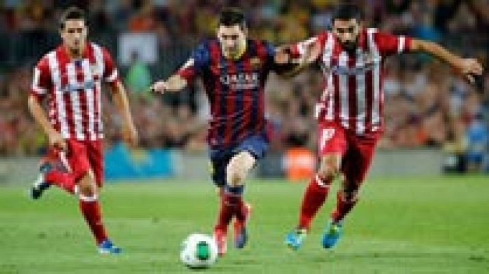 Telediario 1 - Barça- Atleti, final de una Liga emocionante