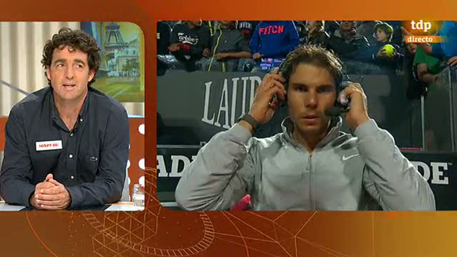 Nadal, satisfecho tras batir a Dimitrov