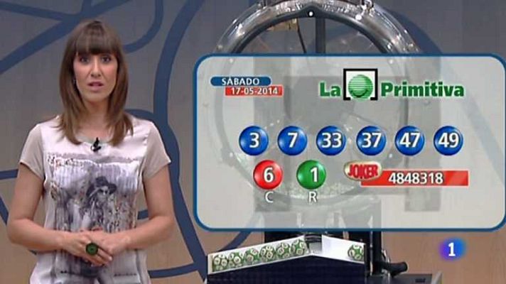 Loterías - Primitiva - 17/05/14
