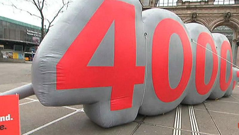 Suiza decide en referéndum establecer un salario mínimo de 3.270 euros