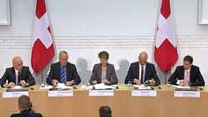 Telediario 1 - Suiza ha dicho no a un salario mínimo de 18 euros la hora