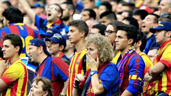 Telediario 1 - El Barça se marca como objetivo la reconstrucción del equipo