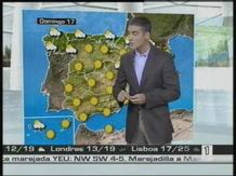 Precipitaciones moderadas en el norte y sol en el sudeste para el sábado así como bajada de temperaturas. El domingo volverá a brillar el sol