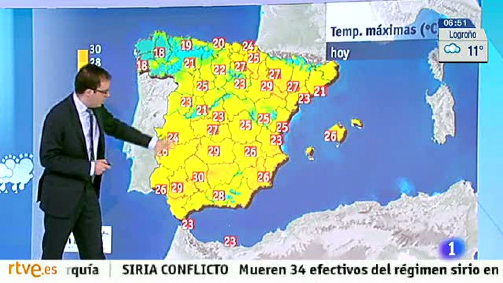 El tiempo: Descenso de temperaturas en la Península | RTVE Play