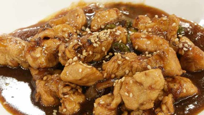 RTVE Cocina - Pavo salteado con miel y pistachos