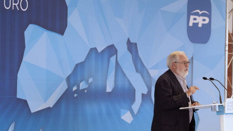 Cañete hace parada en Extremadura el último lunes de campaña