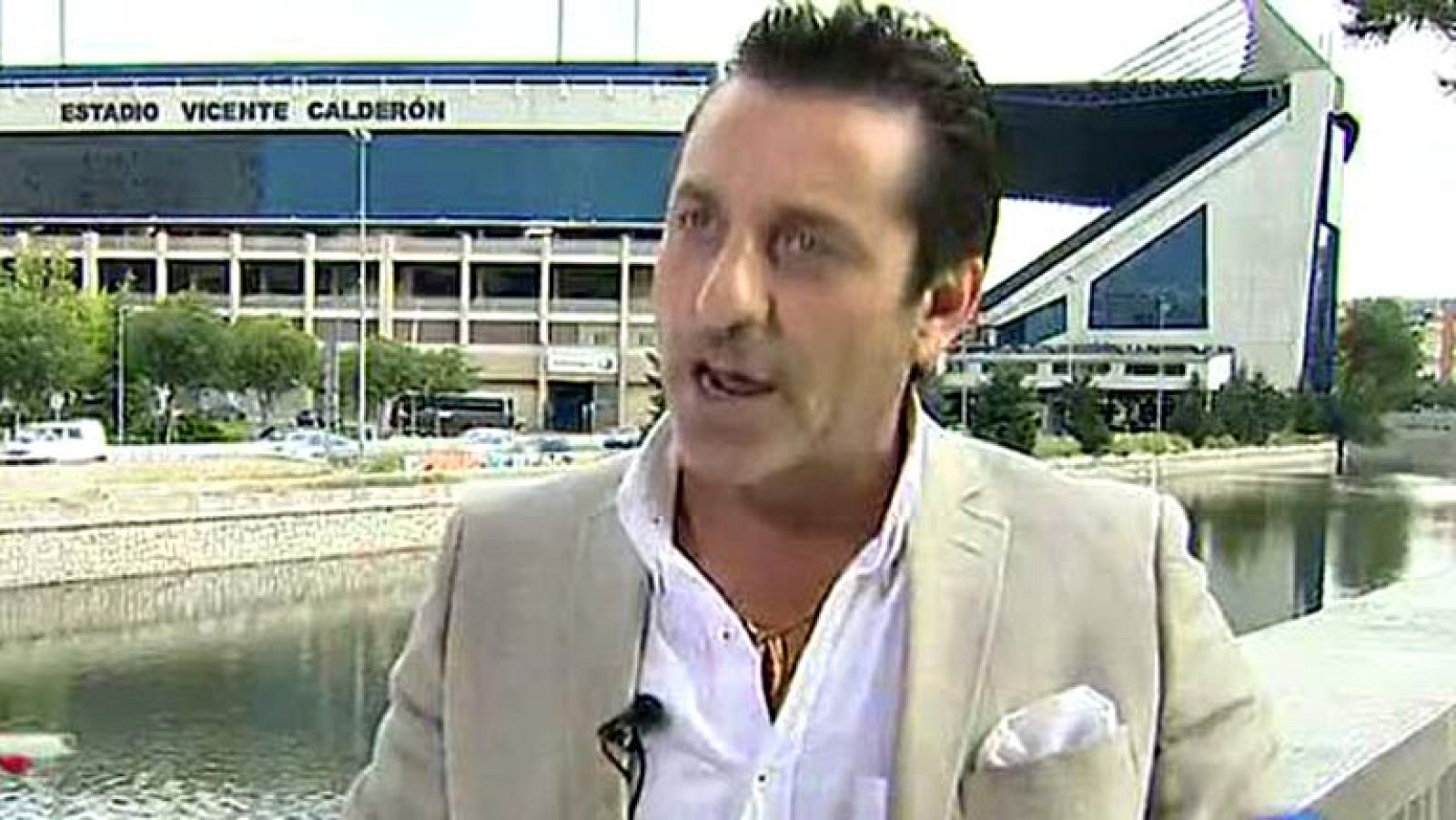 TVE ha unido a dos portugueses en la semana en la que Atlético de Madrid y Real Madrid se juegan la Champions en Lisboa.