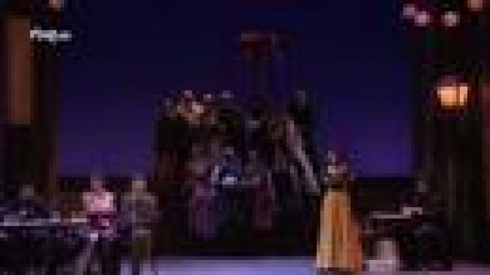 Atención obras - Atención obras - Ensayo con versión de piano del vals de Musetta titulado "Quando m'en vo" de la ópera La boheme