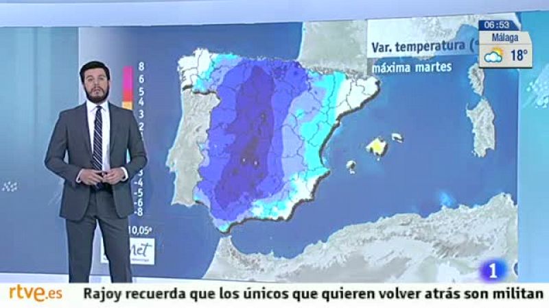 Tiempo inestable en toda la Península y temperaturas frías en el noroeste