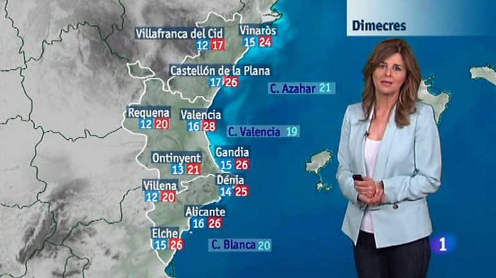 L'informatiu - Comunitat Valenciana - El tiempo en la Comunidad Valenciana - 20/05/14