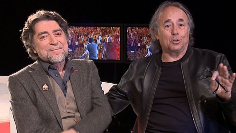 Joaquín Sabina y Joan Manuel Serrat nos cuentan las claves de su particular viaje musical con la participación de TVE