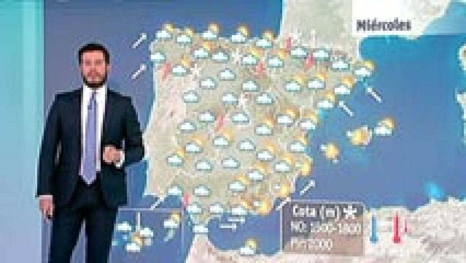 El tiempo: Jornada marcada por las precipitaciones | RTVE Play