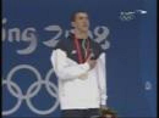  - Entrega séptima medalla de Phelps