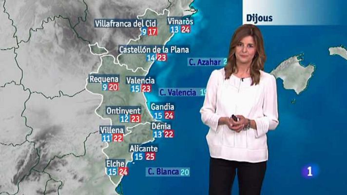 L'informatiu - Comunitat Valenciana - El tiempo en la Comunidad Valenciana - 21/05/14
