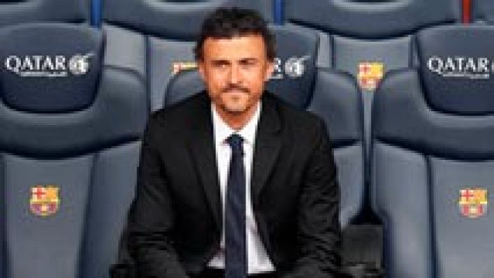 Luis Enrique, nuevo técnico culé, anuncia la construcción de "un nuevo Barça"