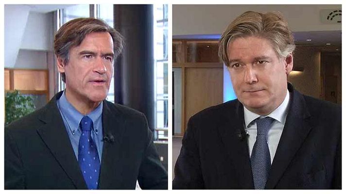 Especiales informativos - Los líderes del PP y el PSOE en el Parlamento Europeo hacen balance de la legislatura