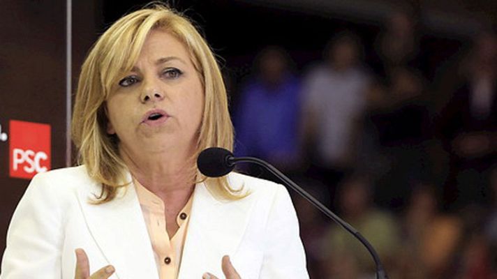 Telediario 1 - Valenciano arremete contra las políticas de Rajoy