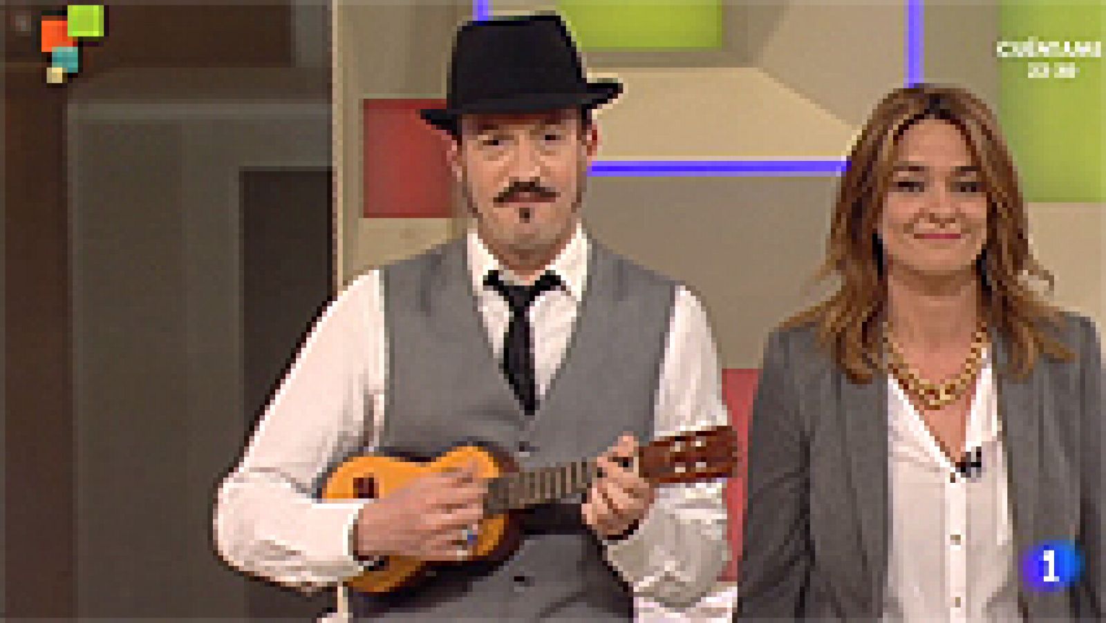 Entre todos: Alex O' Dogherty toca el ukelele para Toñi Moreno | RTVE Play