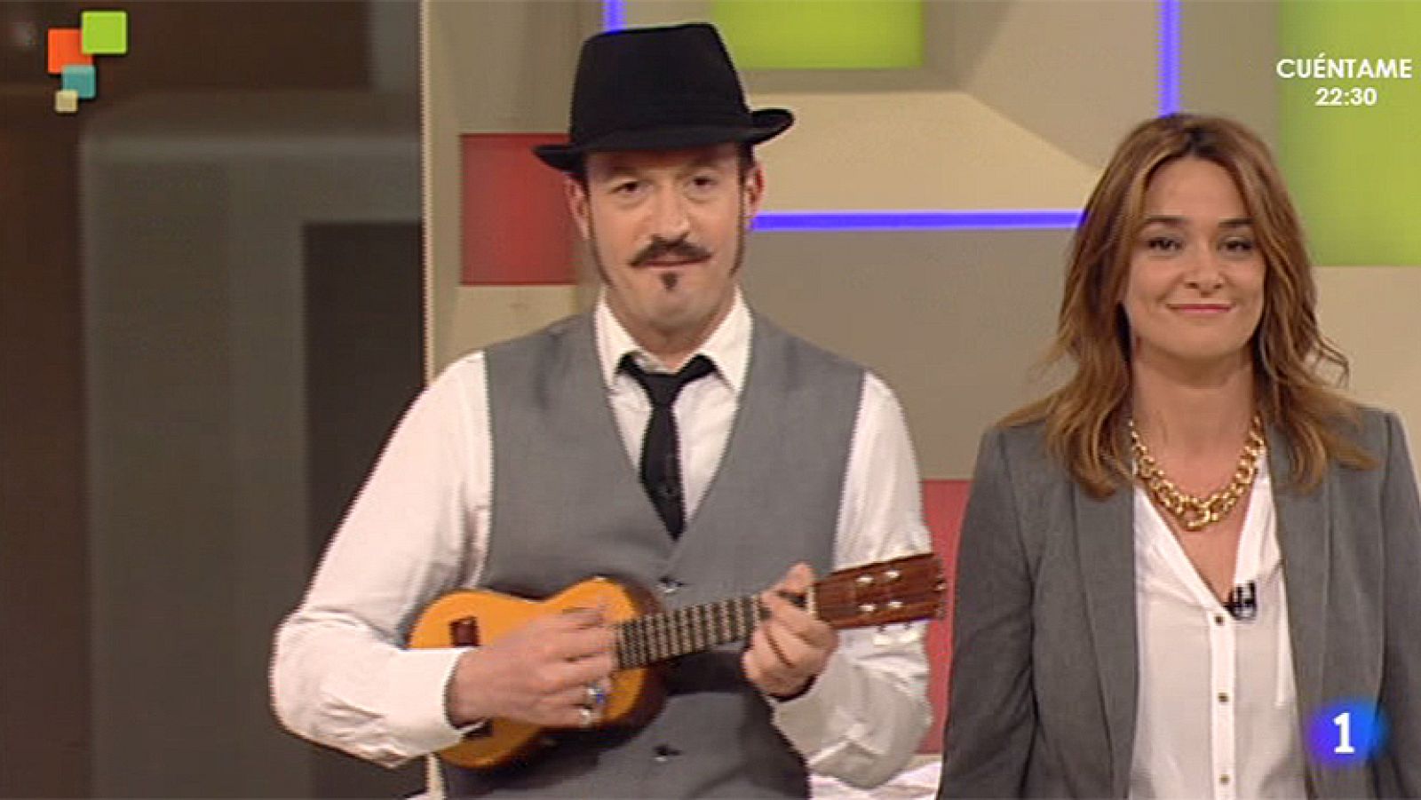 Entre Todos - Alex O' Dogherty toca el ukelele para Toñi Moreno