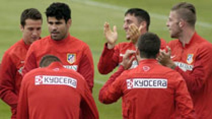 Diego Costa se entrena con normalidad