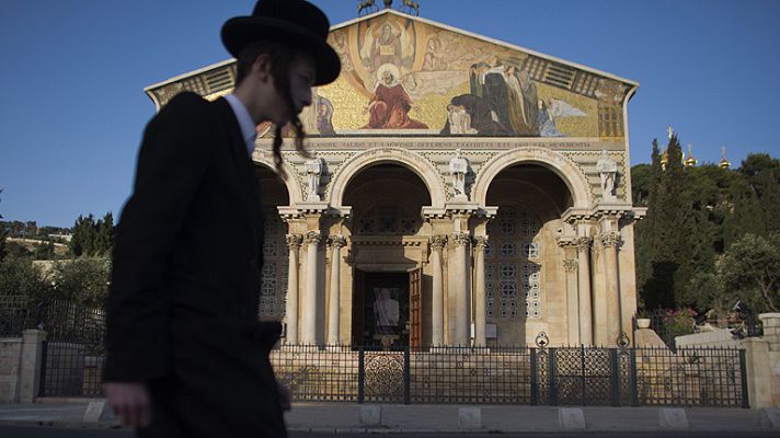 Telediario 1 - Israel se prepara para la llegada del papa Francisco
