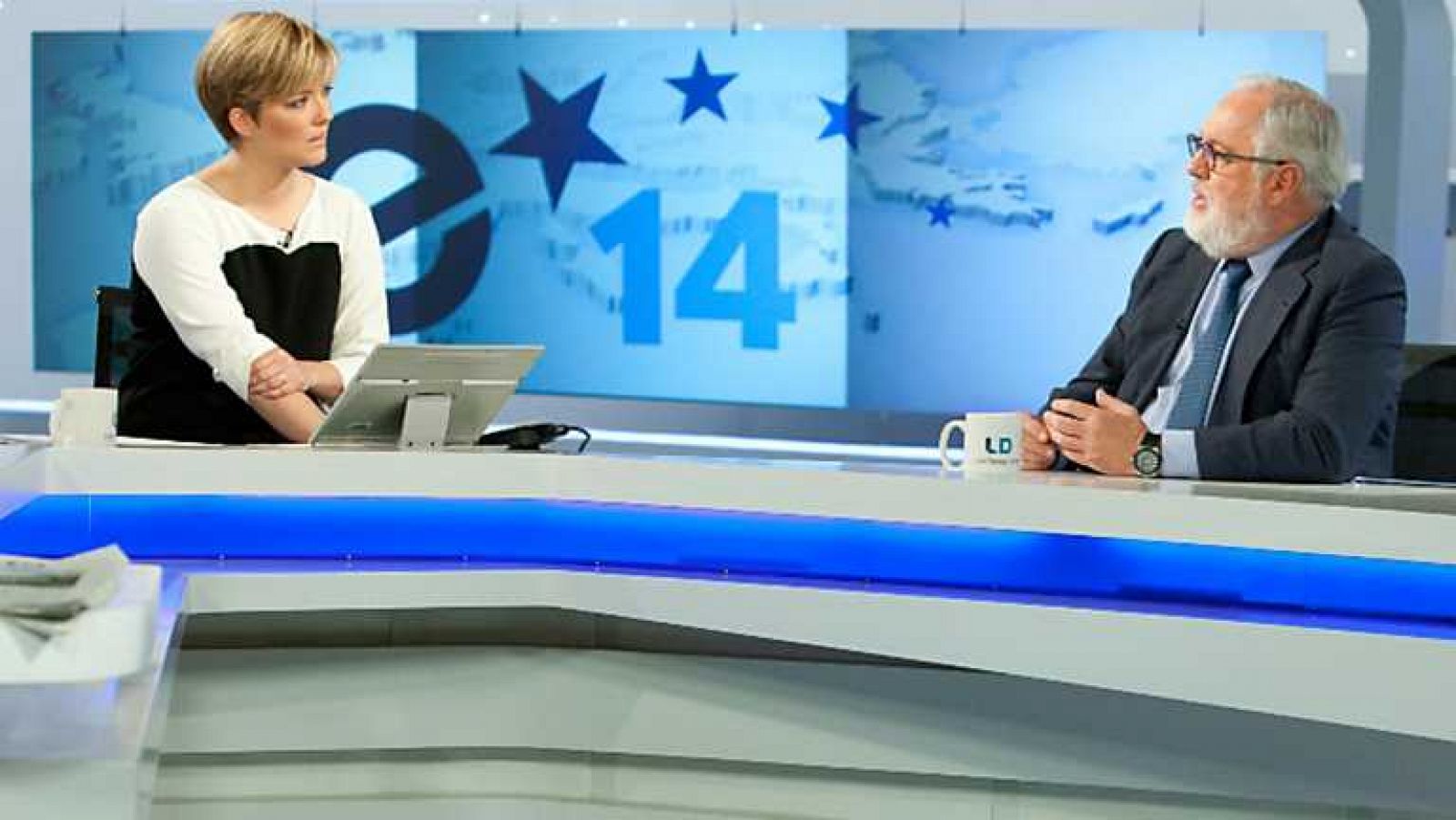 Los desayunos de TVE - Miguel Arias Cañete, candidato nº1 del PP a las elecciones europeas