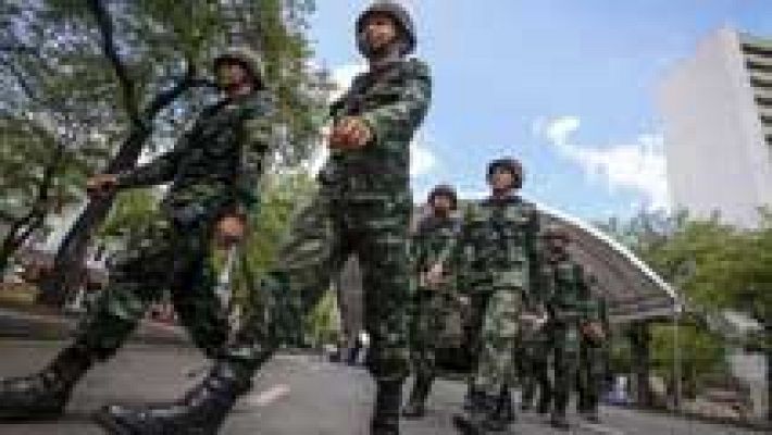 Telediario 1 - Aparente calma en Tailandia