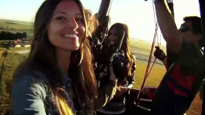 Españoles en el mundo - Belén sobrevuela la ciudad de Rosario en globo