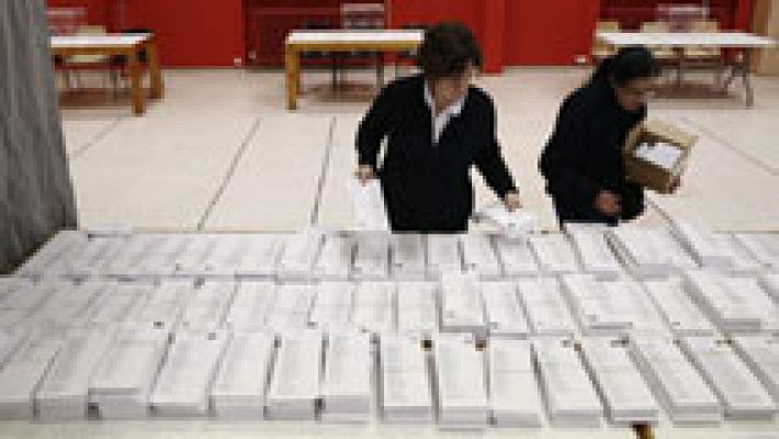 Dispositivo electoral en España para las europeas