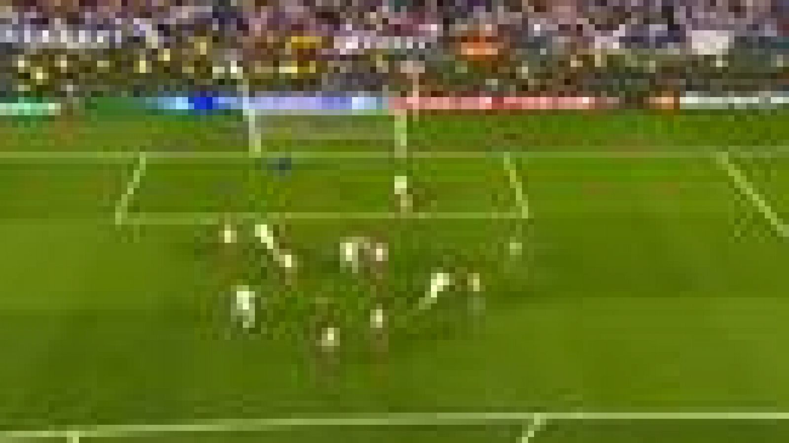 El gol de Ramos, en cámara aérea (1-1) | RTVE Play