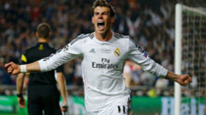 El gol de Bale, visto en cámara aérea (2-1)