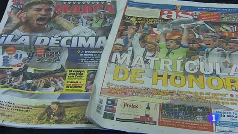 La prensa mundial se hace eco de la victoria del Madrid